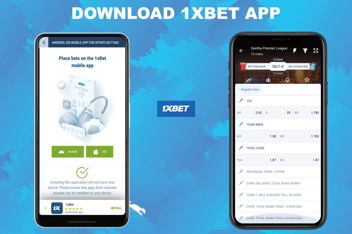 1xBet Téléchargement pour les Utilisateurs iOS